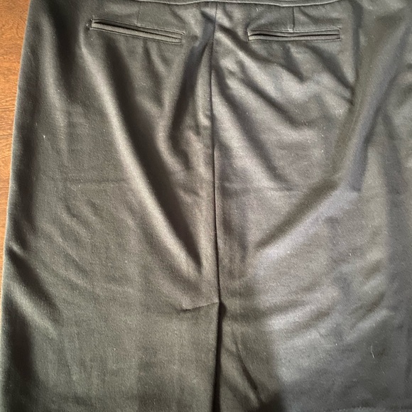 NWT GRACE DANE LEWIS Safari Ponte Skirt black s14W - Picture 5 of 7